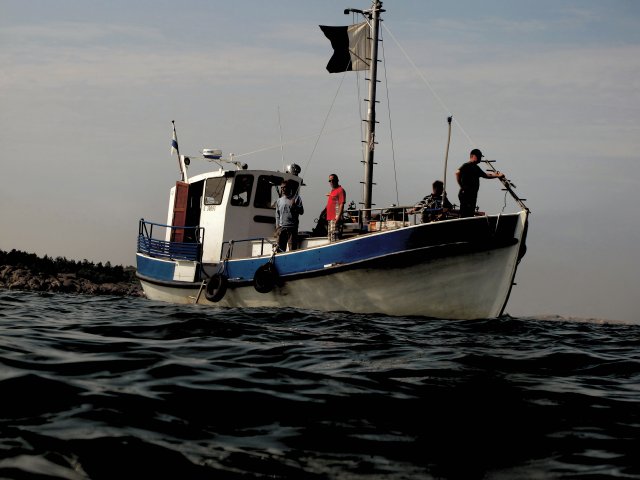 I väntan på dykare